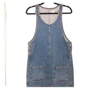 Topshop Overall Dress